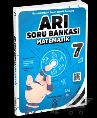 7. Sınıf Matematik Arı Soru Bankası – Mehmet Ali Varışlı – Arı Yayıncılık kitap kapağı