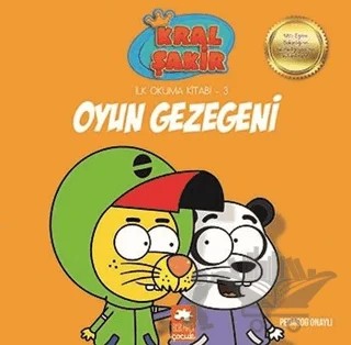 Oyun Gezegeni - Kral Şakir İlk Okuma 3 – Varol Yaşaroğlu – Eksik Parça Yayınları kitap kapağı
