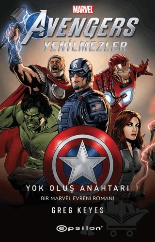 Avengers Yok Oluş Anahtarı – Greg Keyes – Epsilon Yayınevi kitap kapağı