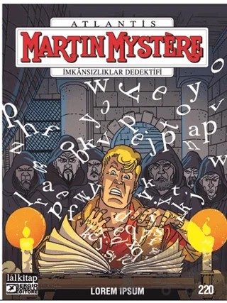 Martin Mystere Sayı: 220 – Alfredo Castelli – Lal Kitap kitap kapağı