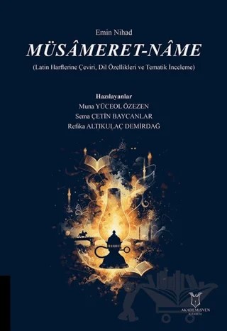 Müsameret-name – Kolektif – Akademisyen Kitabevi kitap kapağı