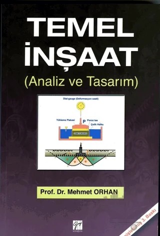 Temel İnşaat – Mehmet Orhan – Gazi Kitabevi kitap kapağı