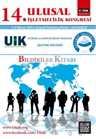 14. Ulusal İşletmecilik Kongresi – Himmet Karadal – Eğitim Yayınevi - Bilimsel Eserler kitap kapağı