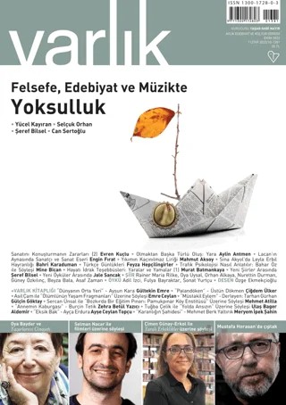 Varlık Edebiyat ve Kültür Dergisi Sayı: 1381 - Ekim 2022 – Varlık Dergisi Yayınları kitap kapağı