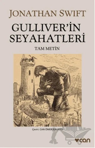 Gulliver'in Seyahatleri – Jonathan Swift – Can Yayınları kitap kapağı