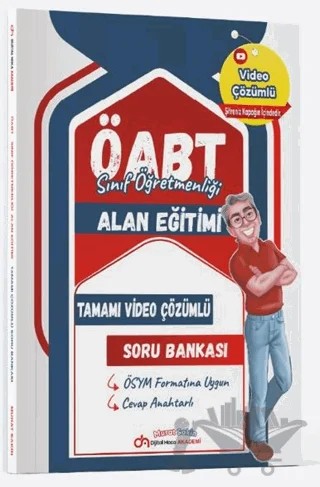 ÖABT Sınıf Öğretmenliği Alan Eğitimi Soru Bankası Akademi – Murat Sakin – Dijital Hoca kitap kapağı