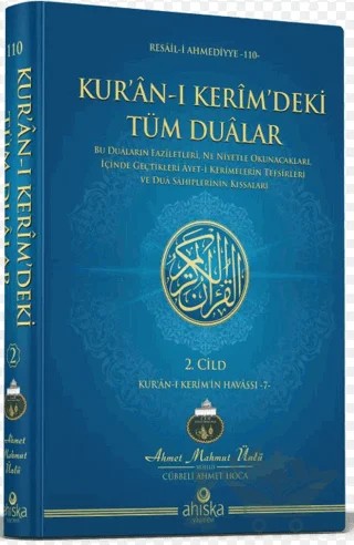 Kuranı Kerimdeki Tüm Dualar 2. Cilt – Ahmet Mahmut Ünlü – Ahıska Yayınevi kitap kapağı