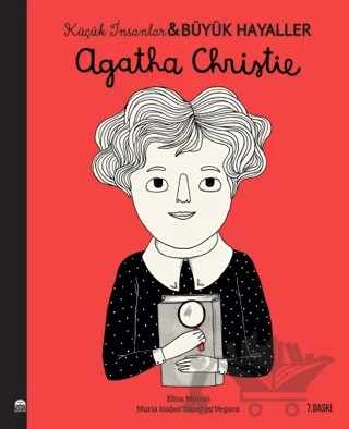 Agatha Christie - Küçük İnsanlar ve Büyük Hayaller – Maria Isabel Sanchez Vegara – Martı Çocuk Yayınları kitap kapağı