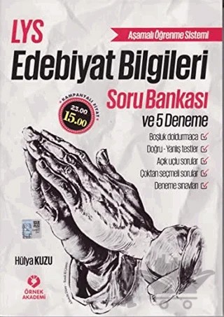 LYS Edebiyat Bilgileri Soru Bankası ve 5 Deneme – Hülya Kuzu – Örnek Akademi kitap kapağı