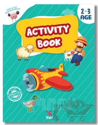 2-3 Age Activity Book – Kolektif – Yeti Kitap kitap kapağı