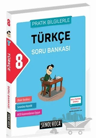 8. Sınıf Türkçe Soru Bankası – Kolektif – Şenol Hoca Yayınları kitap kapağı
