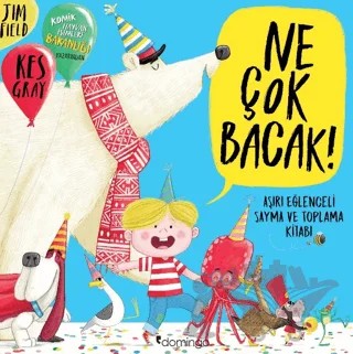 Ne Çok Bacak – Kes Gray – Domingo Yayınevi kitap kapağı