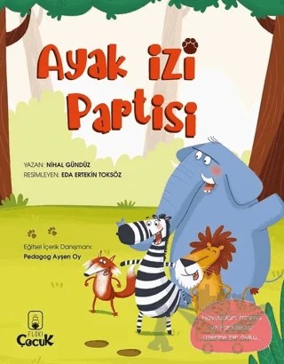 Ayak İzi Partisi – Nihal Gündüz – Floki Çocuk kitap kapağı