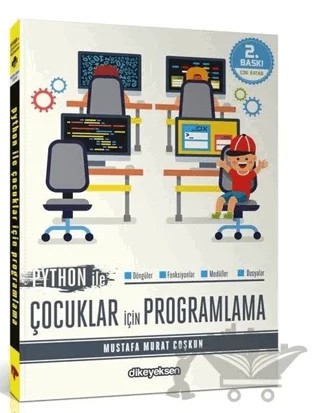 Python ile Çocuklar İçin Programlama – Mustafa Murat Coşkun – Dikeyeksen Yayın Dağıtım kitap kapağı