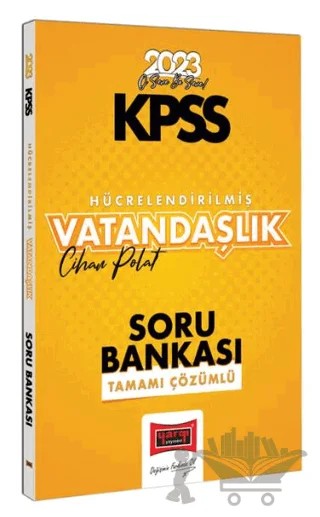 Yargı Yayınları 2023 KPSS Genel Kültür Hücrelendirilmiş Vatandaşlık Tamamı Çözümlü Soru Bankası – Cihan Polat – Yargı Yayınevi kitap kapağı