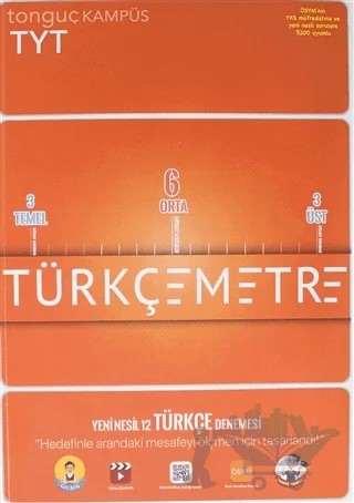 TYT Türkçemetre – Kolektif – Tonguç Akademi kitap kapağı