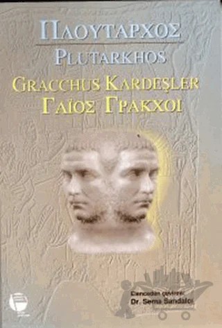 Gracchus Kardeşler – Plutarkhos – Belge Yayınları kitap kapağı