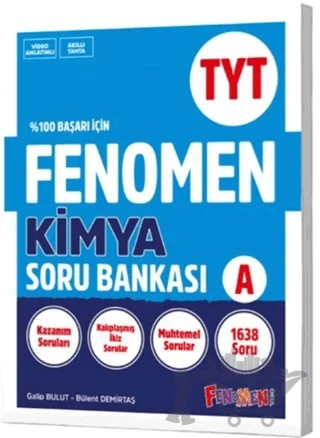 TYT Kimya A Soru Bankası – Kolektif – Fenomen Yayınları kitap kapağı