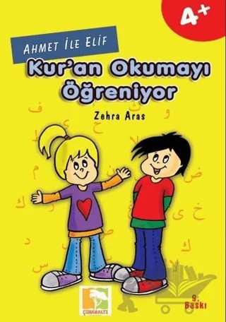 Ahmet İle Elif Kur'an Okumayı Öğreniyor – Zehra Aras – Çınaraltı Yayınları kitap kapağı