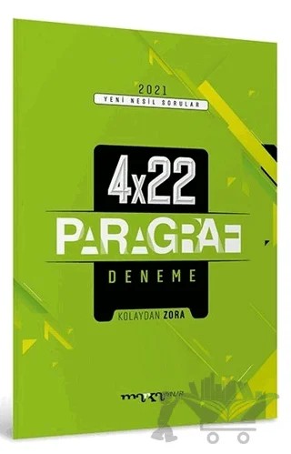 2021 TYT Yeni Nesil Kolaydan Zora 4x22 Paragraf Deneme – Kolektif – Marka Yayınları kitap kapağı