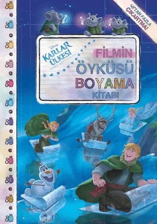 Disney Karlar Ülkesi - Filmin Öyküsü Boyama Kitabı – Kolektif – Doğan Egmont Yayıncılık kitap kapağı