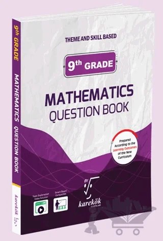 9th Grade Mathematics Qestion Book – Kolektif – Karekök Yayıncılık kitap kapağı