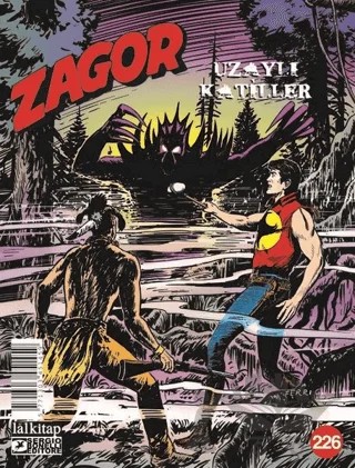 Zagor Sayı: 226 - Uzaylı Katiller – Lal Kitap kitap kapağı