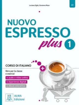 Nuovo Espresso Plus 1 Corso Di Italiano – Luciana Ziglio, Giovanna Rizzo – Alma Books kitap kapağı