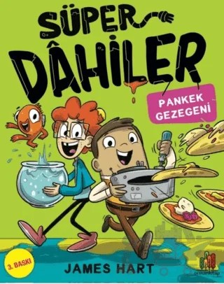 Süper Dahiler: Pankek Gezegeni – James Hart – Orman Kitap kitap kapağı