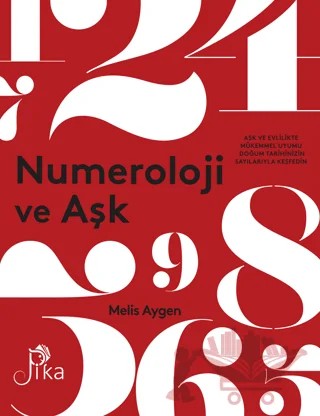 Numeroloji ve Aşk – Melis Aygen – Pika Yayınevi kitap kapağı