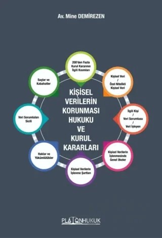 Kişisel Verilerin Korunması Hukuku ve Kurul Kararları – Mine Demirezen – Platon Hukuk kitap kapağı