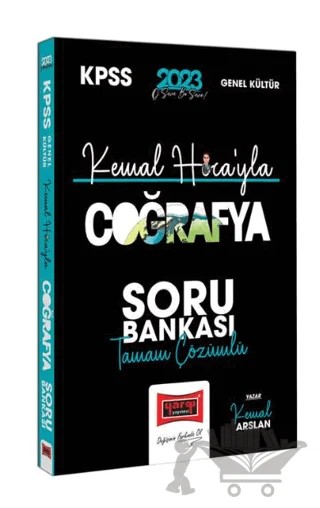 Yargı Yayınları 2023 KPSS Kemal Hoca'yla Coğrafya Tamamı Çözümlü Soru Bankası – Kemal Arslan – Yargı Yayınevi kitap kapağı