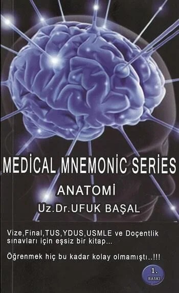 Medical Mnemonic Series: Anatomi – Uz. Dr. Ufuk Başal – Nobel Tıp Kitabevleri kitap kapağı