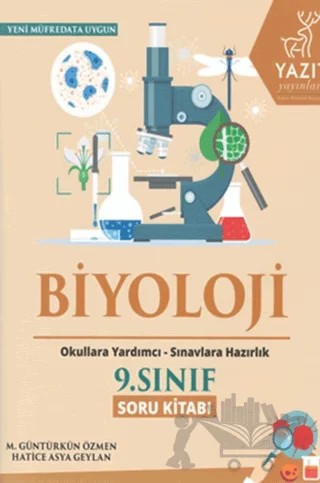 Yazıt 9. Sınıf Biyoloji Soru Bankası – Hatice Asya Geylan, M. Güntürkün Özmen – Yazıt Yayıncılık kitap kapağı