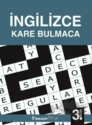 İngilizce Kare Bulmaca 3. Kitap – Kolektif – İnkılap Kitabevi kitap kapağı