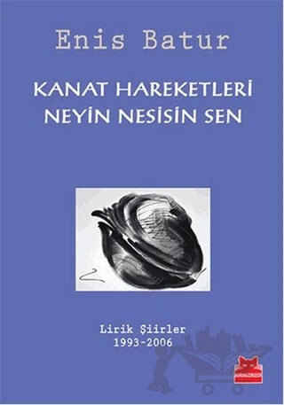 Kanat Hareketleri - Neyin Nesisin Sen – Enis Batur – Kırmızı Kedi Yayınevi kitap kapağı