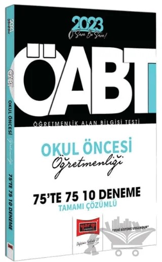 2023 KPSS ÖABT Okul Öncesi Öğretmenliği Tamamı Çözümlü 10 Deneme – Kolektif – Yargı Yayınevi kitap kapağı