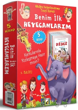 Benim İlk Heyecanlarım Serisi (5 Kitap Set) – Ahmet Özel – Damla Yayınevi kitap kapağı