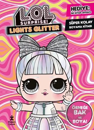 Lol Surprise Süper Kolay Boyama Kitabı – Kolektif – Doğan Çocuk kitap kapağı