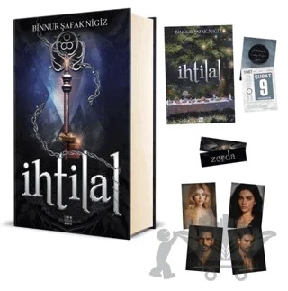 İhtilal - 3 Zerda – Binnur Şafak Nigiz – Dokuz Yayınları kitap kapağı