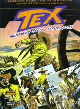 Tex Süper Cilt Sayı: 36 – Claudıo Nizzi – Oğlak Yayıncılık kitap kapağı