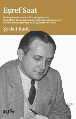 Eşref Saat – Şevket Rado – Bilge Kültür Sanat kitap kapağı