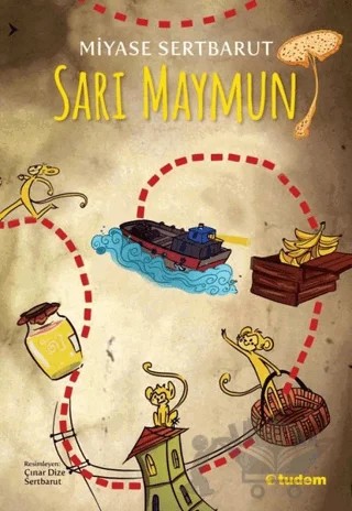 Sarı Maymun – Miyase Sertbarut – Tudem Yayınları kitap kapağı