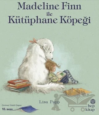 Madeline Finn ile Kütüphane Köpeği – Lisa Papp – Hep Kitap kitap kapağı