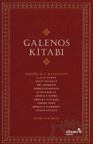 Galenos Kitabı – R. J. Hankinson – Albaraka Yayınları kitap kapağı