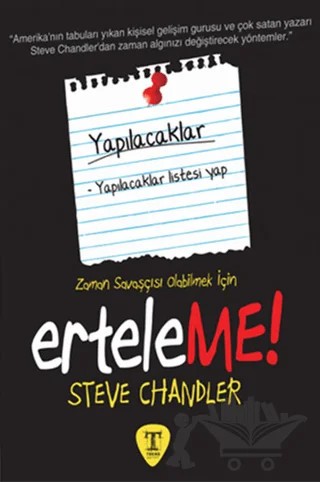 Erteleme! – Steve Chandler – Trend Kitap kitap kapağı