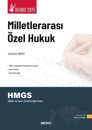 THEMIS - Milletlerarası Özel Hukuk – Gamze Mert – Seçkin Yayıncılık kitap kapağı