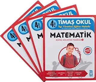4. Sınıf Matematik Konu Anlatımı (4 Kitap Fasikül) – Celal Akbaş – Timaş Okul kitap kapağı