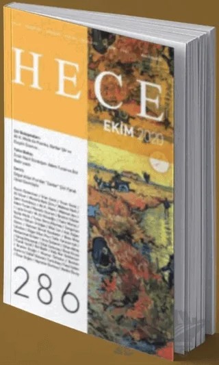 Hece Aylık Edebiyat Dergisi Sayı: 286 Ekim 2020 – Hece Dergisi kitap kapağı