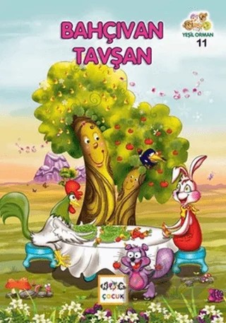 Yeşil Orman - 11 Bahçıvan Tavşan – Müzeyyen Unur – Nar Yayınları kitap kapağı
